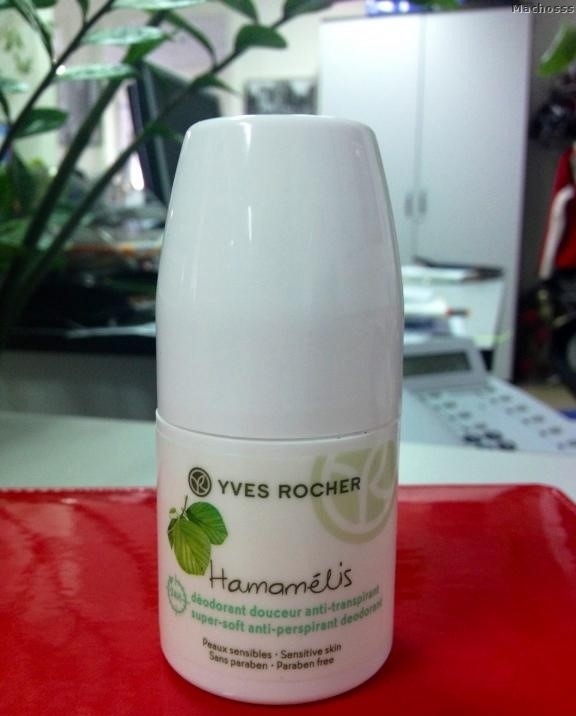 Дезодорант Ив Роше «Гамамелис» (нежность) - обладает утонченным и мягким ароматом.